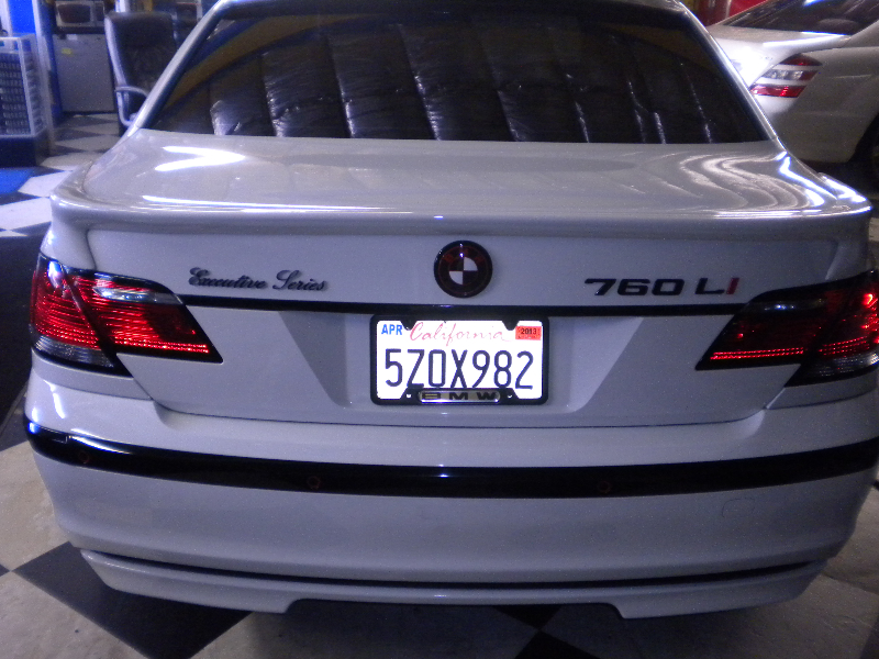 Bmw 7 series custom audio #5
